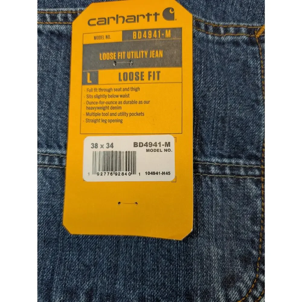 Men's Carhartt Loose Fit Utility Jean (New) - 38/34